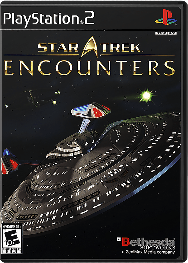 Star Trek Encounters box art for Playstation 2